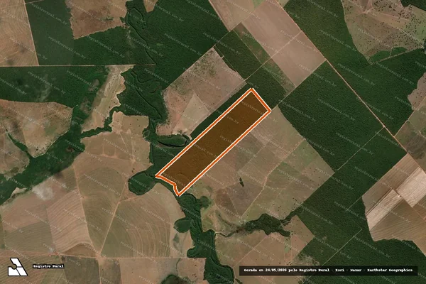 Imagem de satélite de FAZENDA FUTURA I em CANARANA - MT