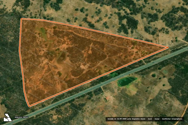 Imagem de satélite de Sítio Caja em ALMINO AFONSO - RN