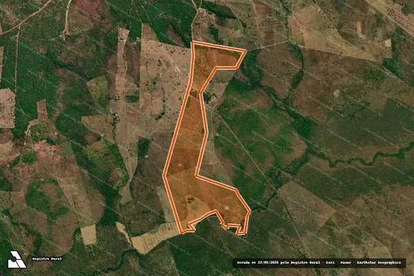 Imagem de satélite de Fazenda Mirindiba em RIACHÃO - MA