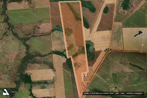 Imagem de satélite de FAZENDA RIBEIRO I em ALTO BOA VISTA - MT