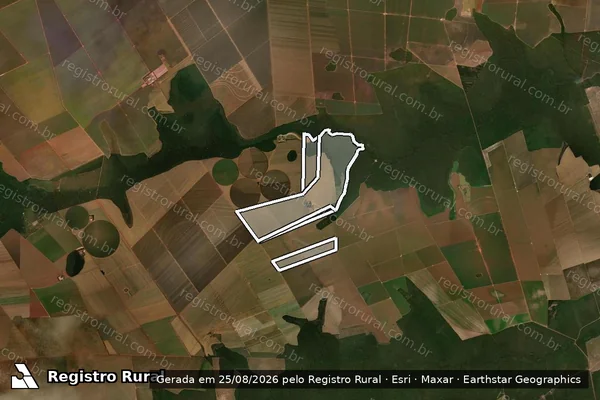 Imagem de satélite de Fazenda Vale Do Sol em DIAMANTINO - MT