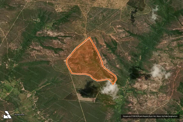Imagem de satélite de Fazenda Furquilha em SÃO JOÃO DO PARAÍSO - MG
