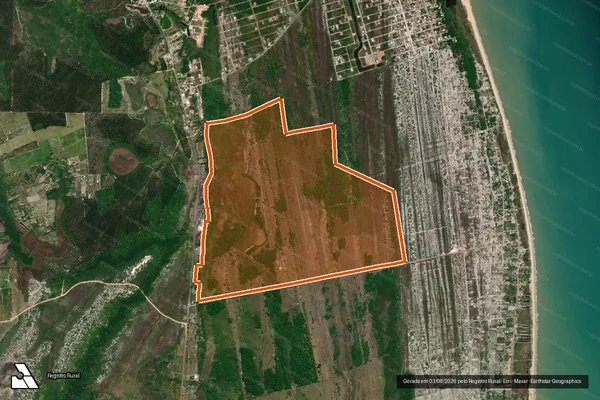 Imagem de satélite de Fazenda Guaratiba Velha em ALCOBAÇA - BA