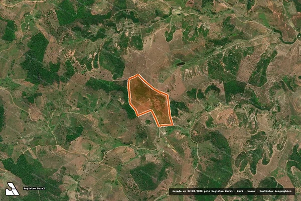 Imagem de satélite de Sitio Bela Vista em RESPLENDOR - MG