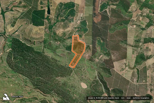 Imagem de satélite de FAZENDA SANTA FE em SÃO MATEUS - ES