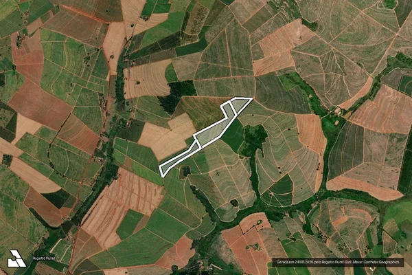 Imagem de satélite de SITIO SANTA IZABEL em BEBEDOURO - SP