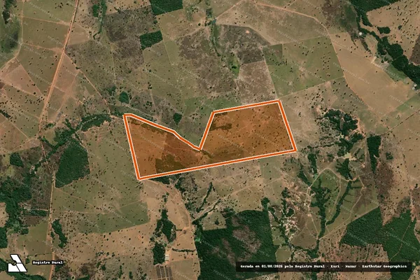 Imagem de satélite de Faz.Agua Limpa E Fria em ITAPIRAPUÃ - GO