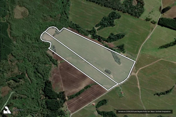 Imagem de satélite de FAZENDA ASSINK em BOCAINA DO SUL - SC