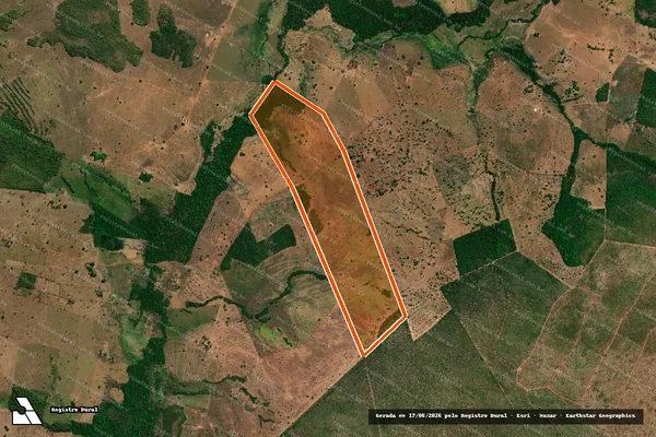 Imagem de satélite de FAZENDA AGUA BOA em SÃO PEDRO DOS CRENTES - MA