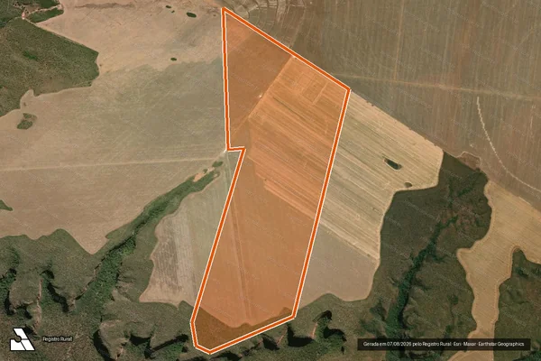 Imagem de satélite de Fazenda Galiota  Lote - 36 em RIBEIRO GONÇALVES - PI