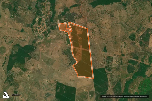 Imagem de satélite de Faz. Mato Grosso em IMPERATRIZ - MA