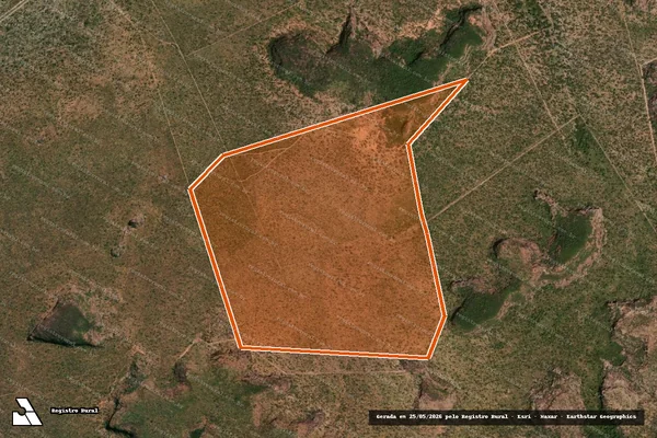 Imagem de satélite de GLEBA OLHO DAGUA em BAIXA GRANDE DO RIBEIRO - PI