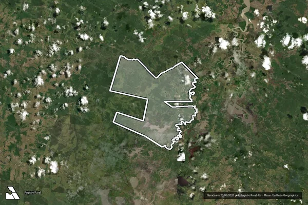 Imagem de satélite de FAZENDA SAO FRANCISCO em TURILÂNDIA - MA