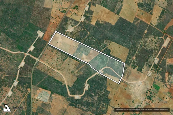 Imagem de satélite de Fazenda Ameixa Iii em PARAZINHO - RN