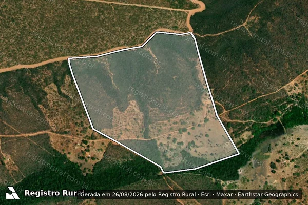 Imagem de satélite de Fazenda Passagem De Cima em MIRABELA - MG