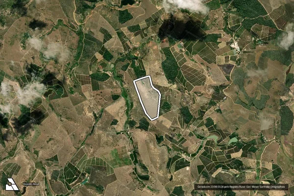 Imagem de satélite de SITIO TERRA ROXA em VILA PAVÃO - ES