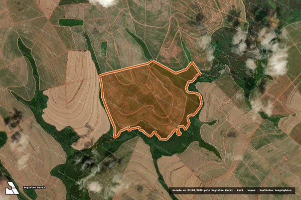 Imagem de satélite de Fazenda Boa Esperança em ITÁPOLIS - SP