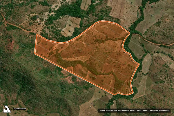 Imagem de satélite de Fazenda Macapá em FORTALEZA DOS NOGUEIRAS - MA