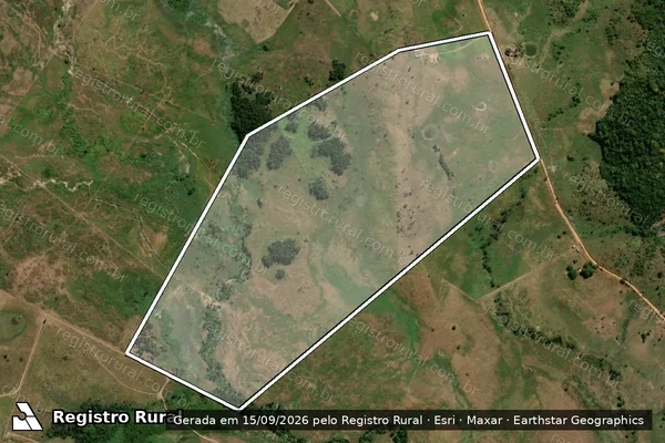 Imagem de satélite de FAZENDA FLOR DE MINAS em RIO MARIA - PA