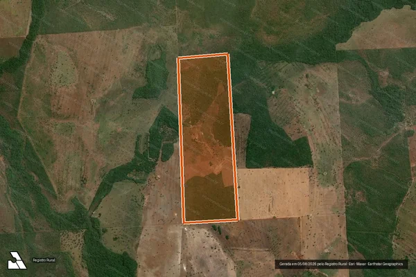 Imagem de satélite de FAZENDA GROTÃO em PIUM - TO