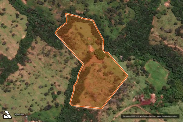 Imagem de satélite de FAZENDA CUSTODIA em CATALÃO - GO