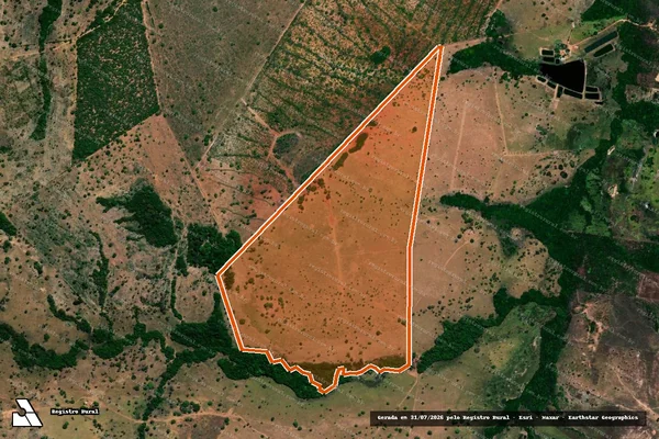 Imagem de satélite de Fazenda Campo Alegre em COLINAS DO TOCANTINS - TO