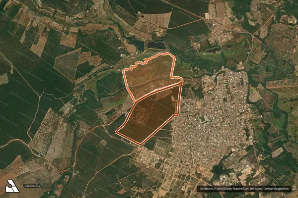 Imagem de satélite de FAZENDA TOGO - GLEBA 02 em RIO PARDO DE MINAS - MG