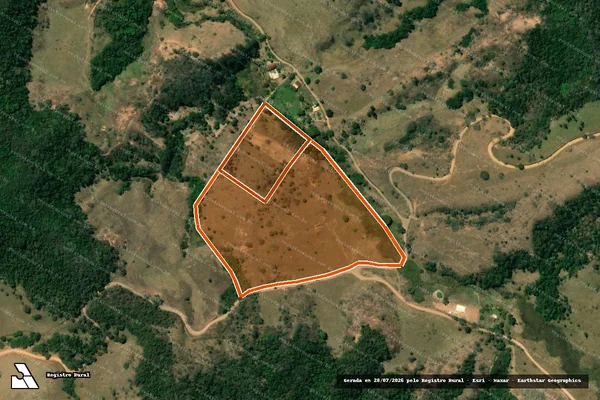 Imagem de satélite de Fazenda Nossa Sra P. Socorro em NOVA ERA - MG