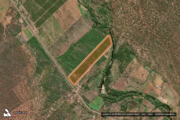 Imagem de satélite de FAZENDA IUIE em JEREMOABO - BA