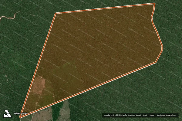 Imagem de satélite de FAZENDA SAO JOAO em RORAINÓPOLIS - RR