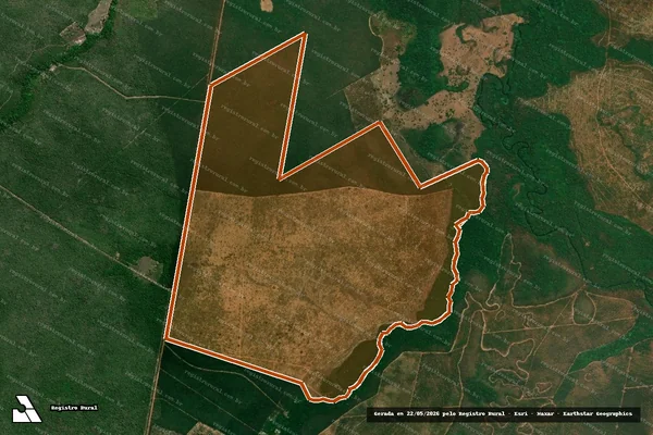 Imagem de satélite de Fazenda Terra Nova em ANANÁS - TO