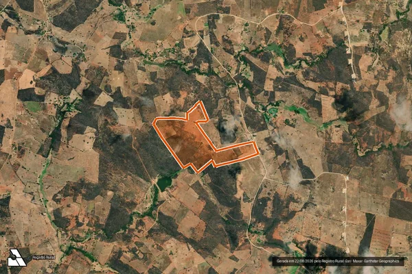 Imagem de satélite de Fazenda Espinheiro em IGAPORÃ - BA