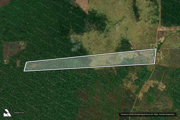 Imagem de satélite de LOTE 285 em CANUTAMA - AM