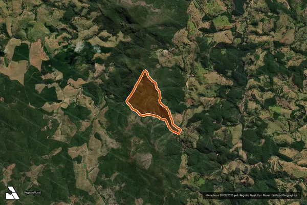 Imagem de satélite de Fazenda Barreado e Tapa em ALVORADA DE MINAS - MG