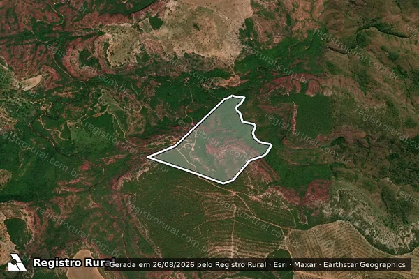 Imagem de satélite de Faz Campo Alegre em ALTO GARÇAS - MT