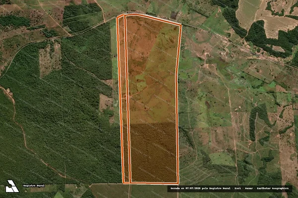 Imagem de satélite de FAZENDA TRES LAGOAS em BARRA DO CORDA - MA