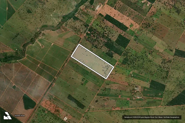 Imagem de satélite de ESTÂNCIA SÃO PEDRO em BRASILÂNDIA - MS