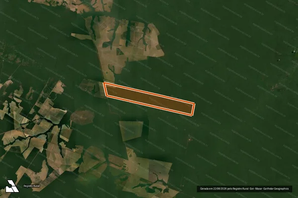 Imagem de satélite de FAZENDA CAROLINA em PEIXOTO DE AZEVEDO - MT