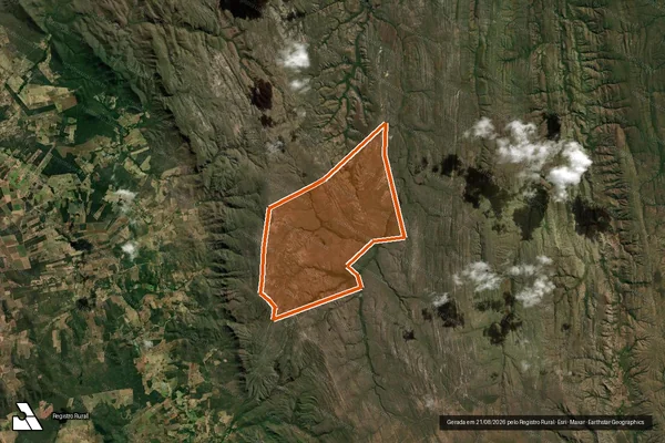 Imagem de satélite de FAZENDA BAIXA DA CAINANA em RIACHO DE SANTANA - BA