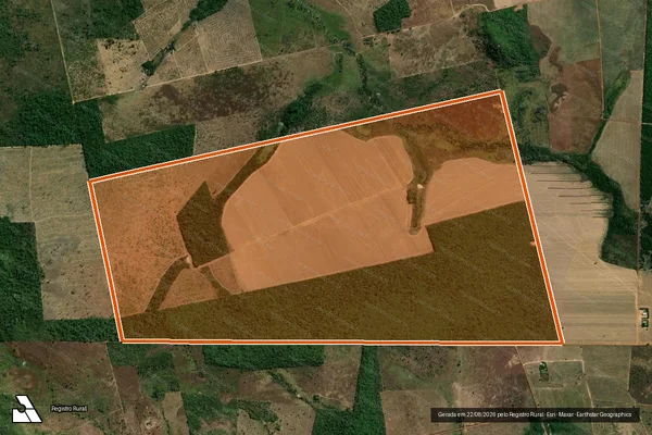 Imagem de satélite de Fazenda Riacho Doce em CONFRESA - MT