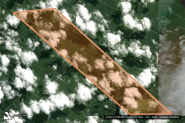 Imagem de satélite de FAZENDA SURUBIM em PORTEL - PA