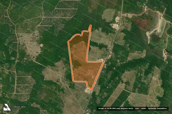Imagem de satélite de Fazenda Paraiso em IRITUIA - PA