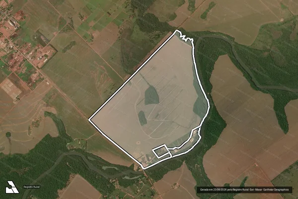 Imagem de satélite de Fazenda Beiro Rio em MARCELÂNDIA - MT