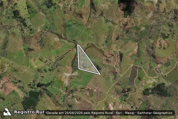 Imagem de satélite de Fazenda Bom Jardim em ITANHÉM - BA