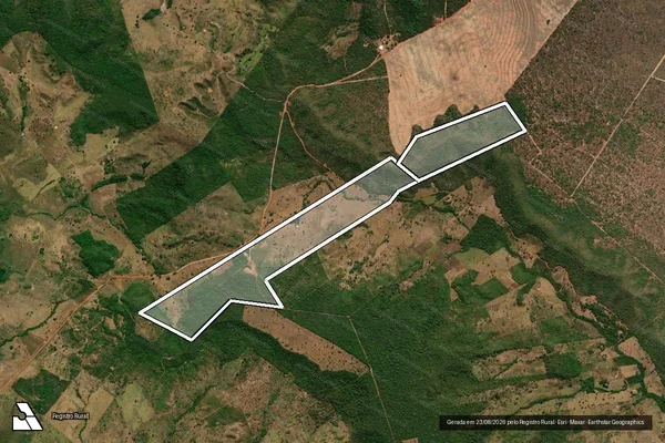 Imagem de satélite de FAZENDA SITIO NOVO em FEIRA NOVA DO MARANHÃO - MA