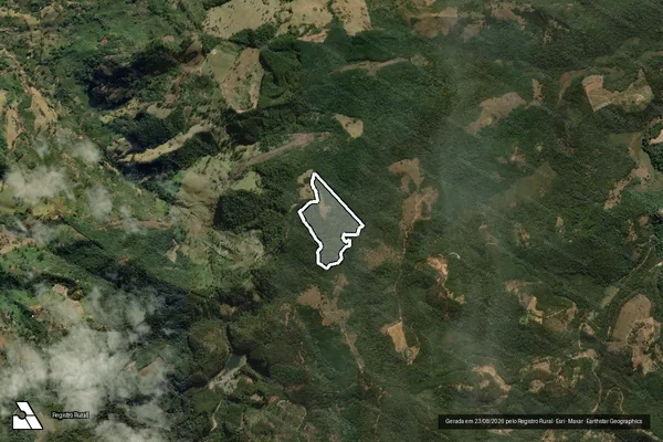 Imagem de satélite de Gleba 1 em SÃO BENTO DO SAPUCAÍ - SP