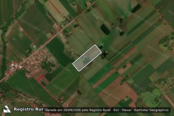 Imagem de satélite de Lote 09 Quadra 53 em DOURADOS - MS