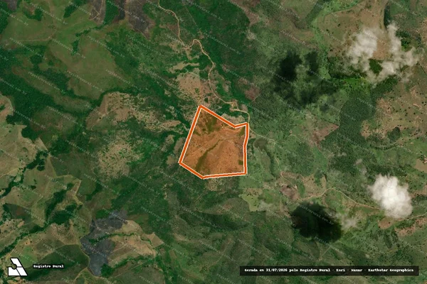 Imagem de satélite de Fazenda Oriente em MACARANI - BA