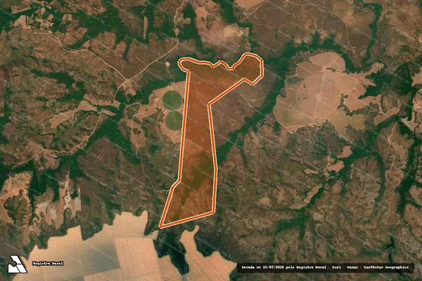Imagem de satélite de FAZENDA JATOBA em BALSAS - MA