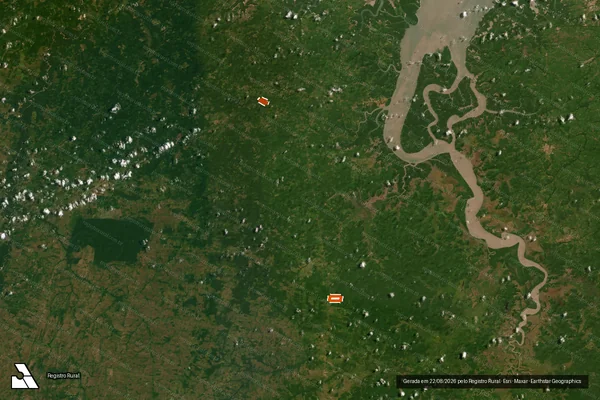 Imagem de satélite de Sitio Alto Alegre em TURIAÇU - MA